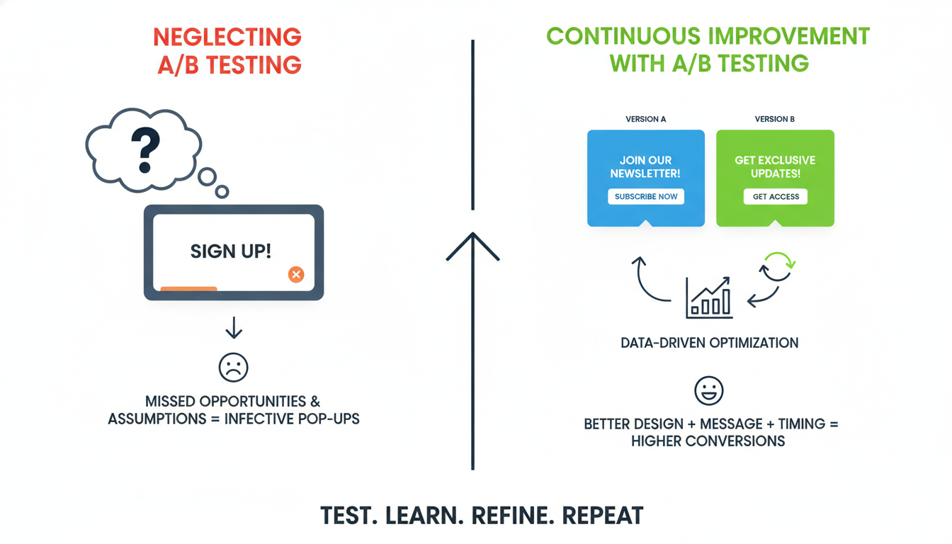 Neglecting A/B Testing