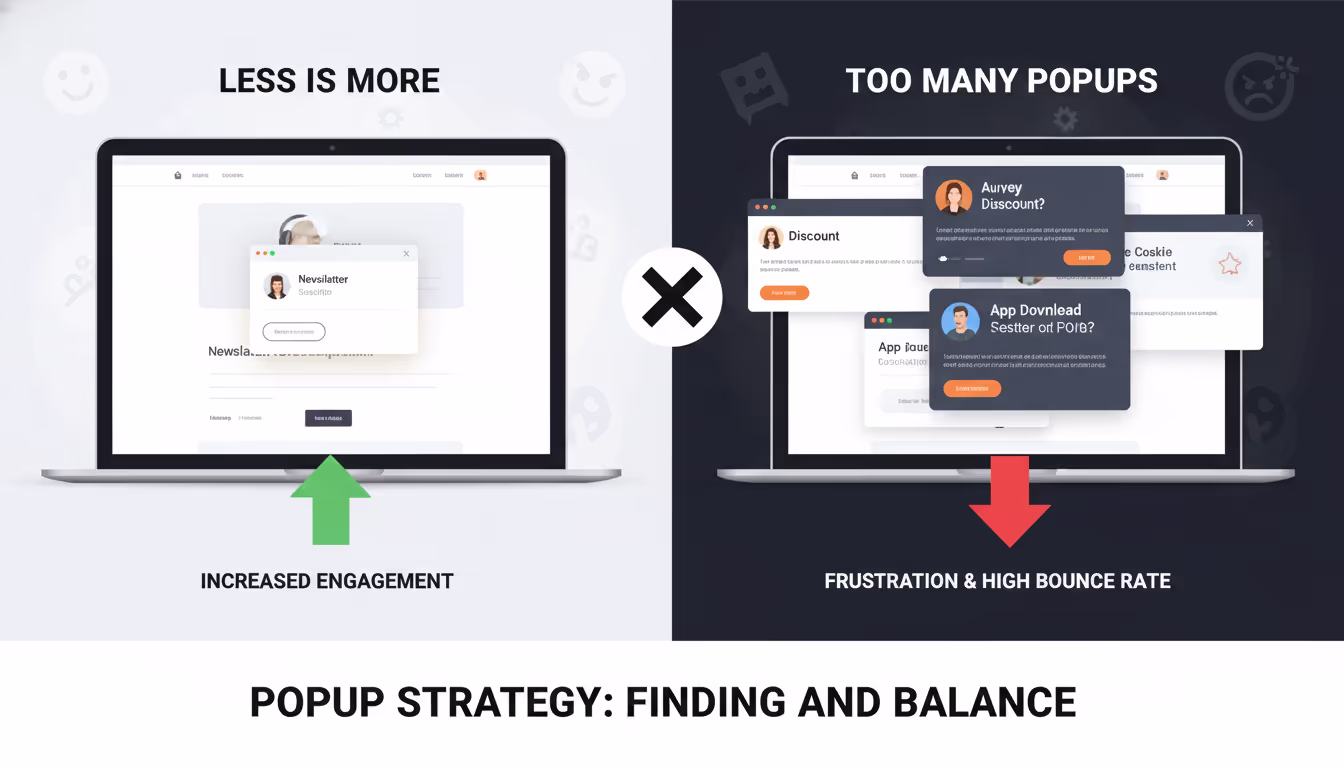 Using Too Many Popups