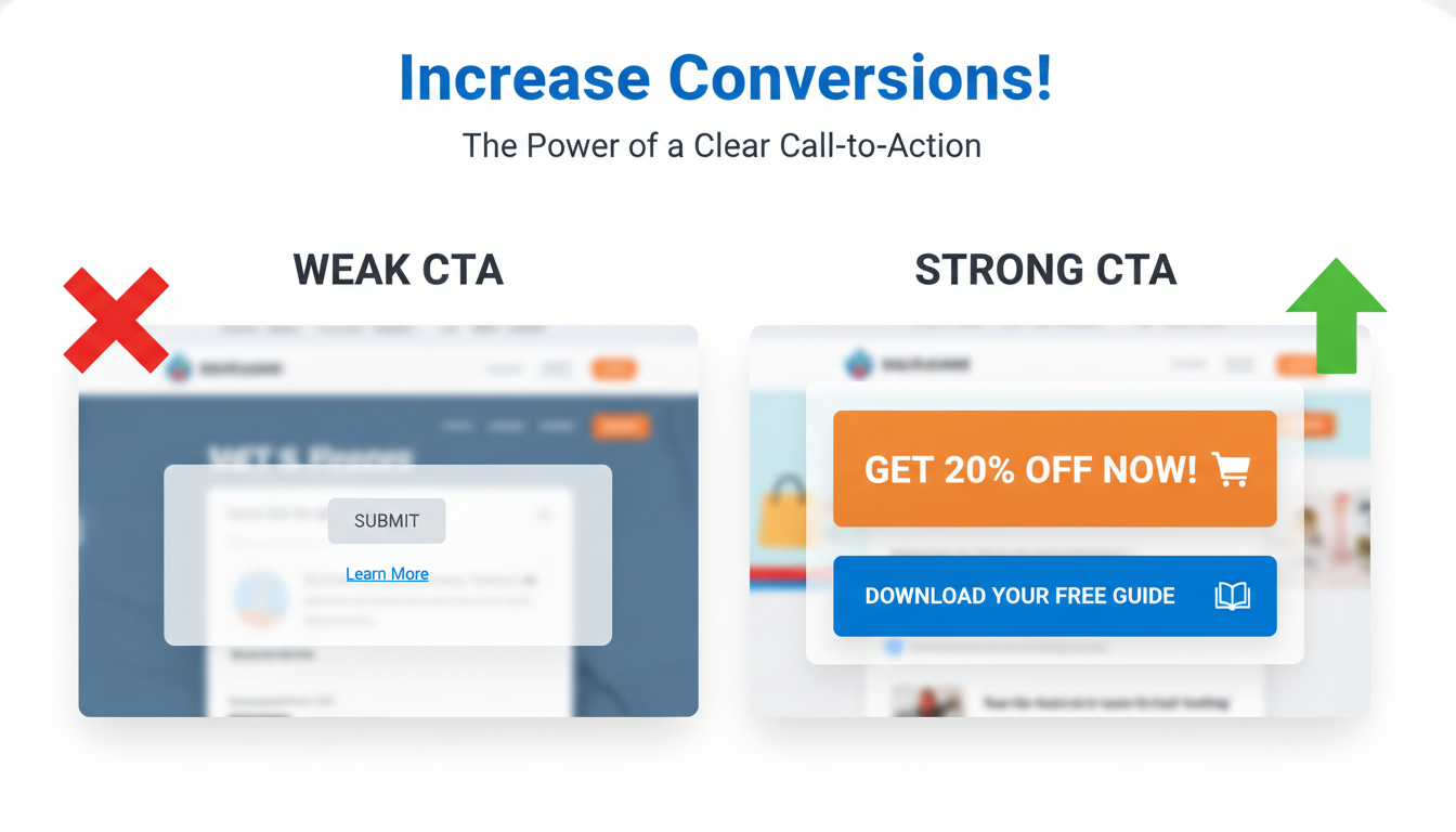 Lack of Clear Call-to-Action (CTA)