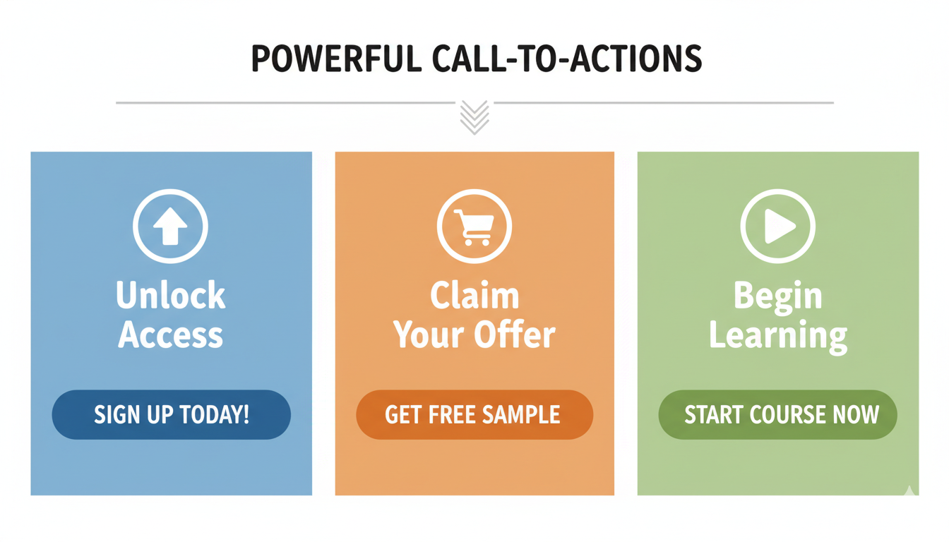 Creating Strong Call-to-Actions