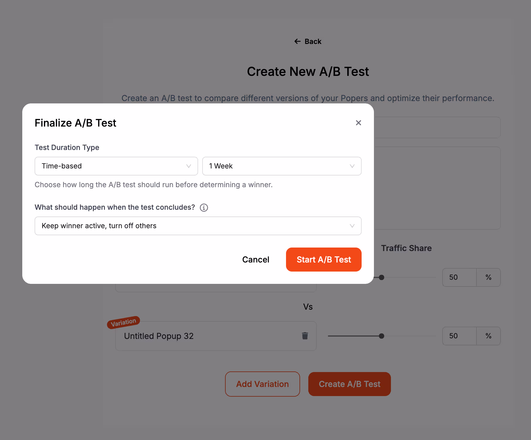 A/B Testing with Poper