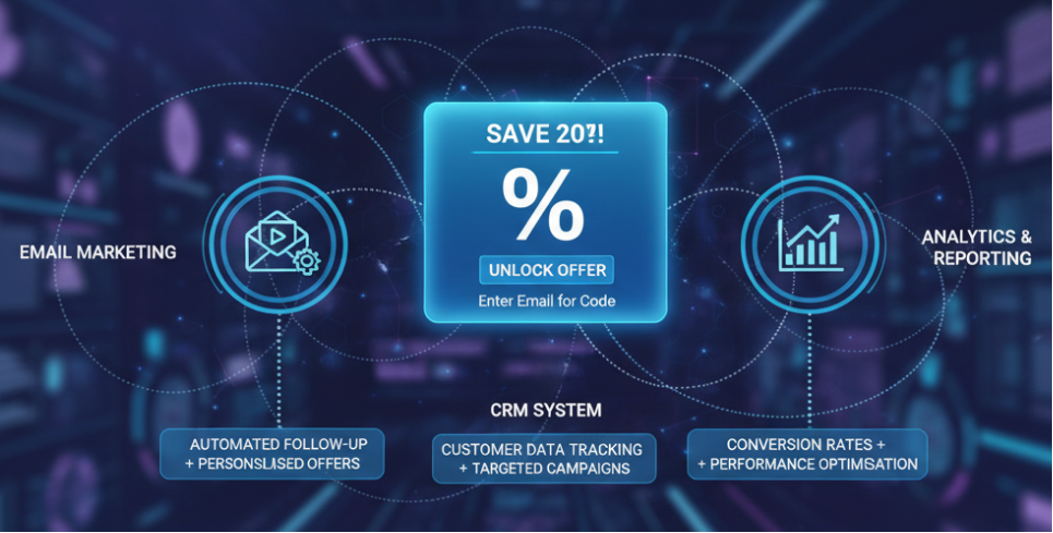 Integrating Discount Code Popups with Marketing Tools