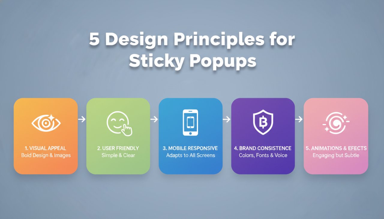 5 Design Principles for Sticky Popups