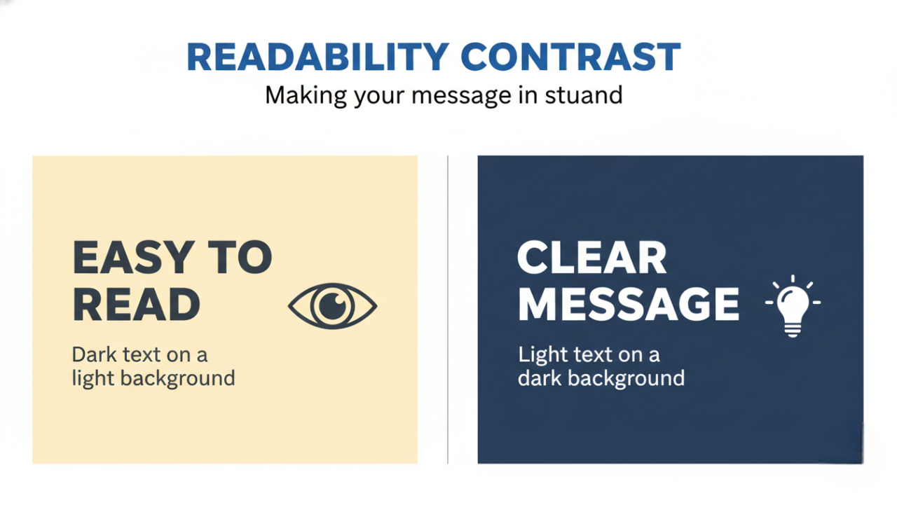 Creating Contrast for Readability