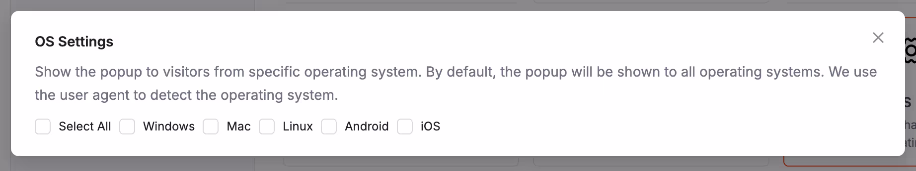 Targeting Specific Operating Systems