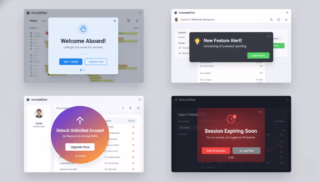 Implementing Popups on Your SaaS Platform
