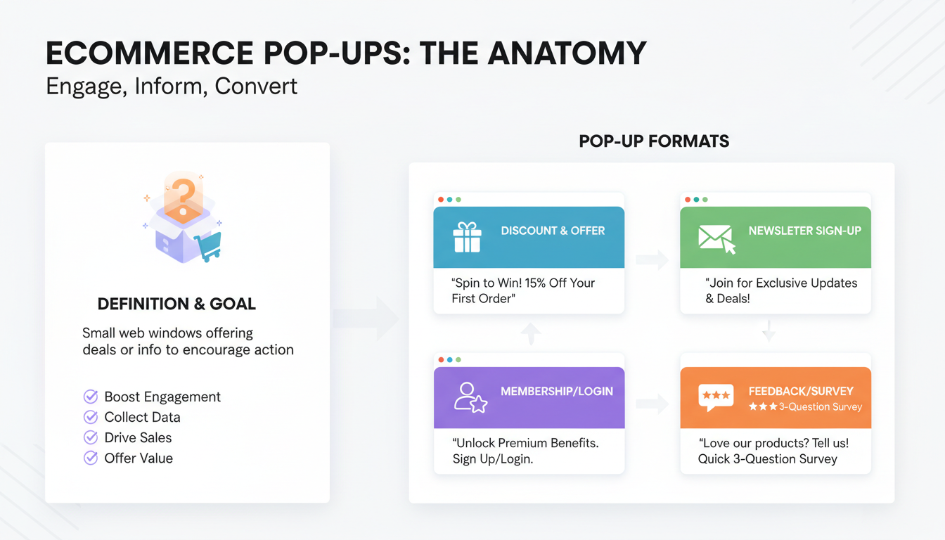 The Anatomy of Ecommerce Popups