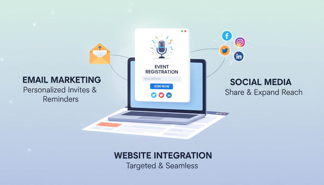Integrating Event Promotion Popups with Marketing Channels