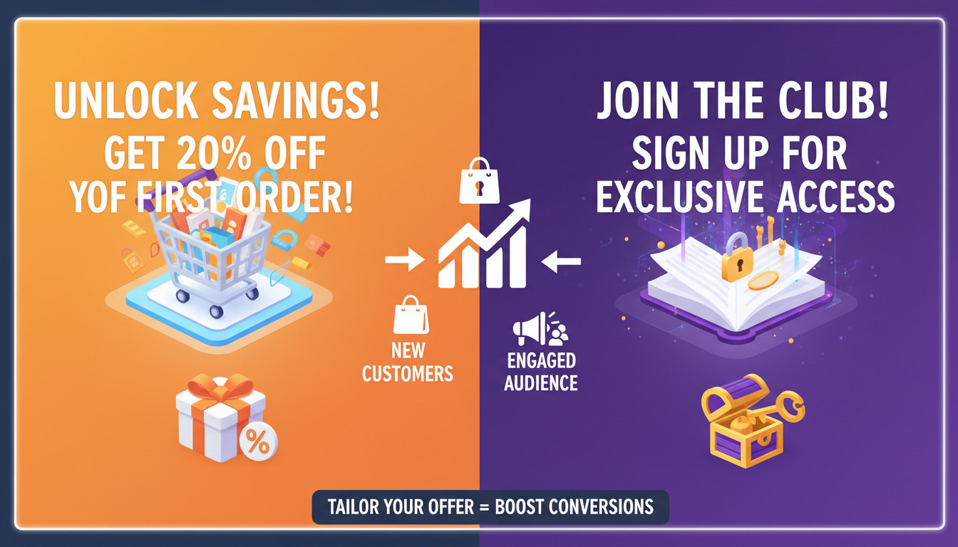 Test Different Offer Types