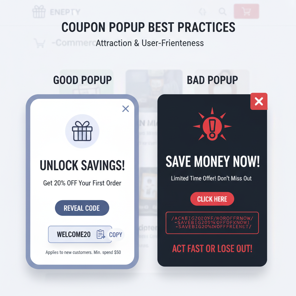 Best Practices for Coupon Code Popups