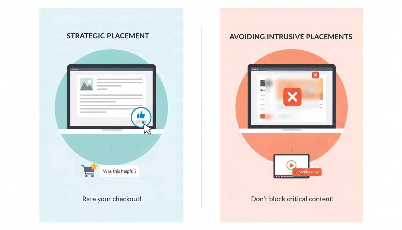 Best Practices for Popup Placement