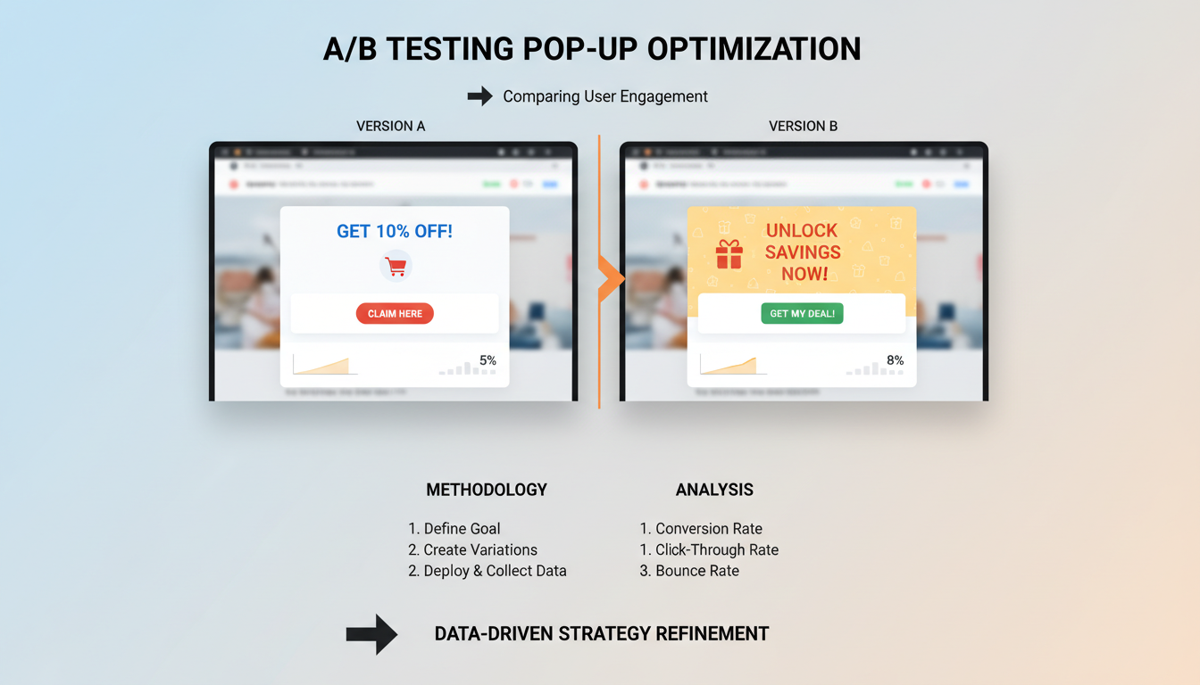 Leveraging A/B Testing to Refine Popups