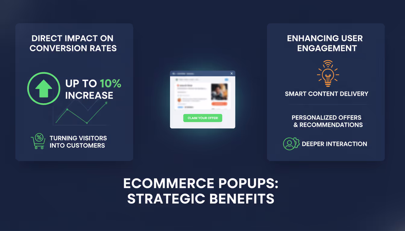 Strategic Benefits of Ecommerce Popups