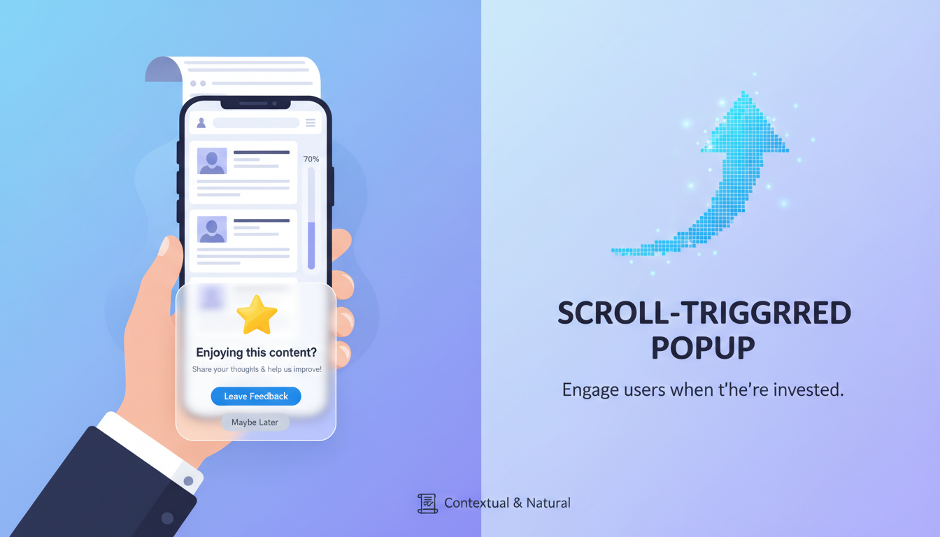 Scroll-Based Review Popups 📜
