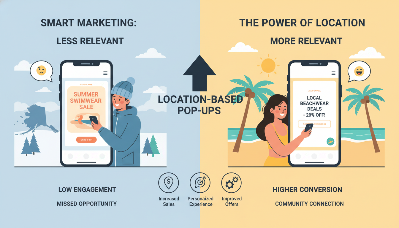 The Benefits of Using Location-based Popups