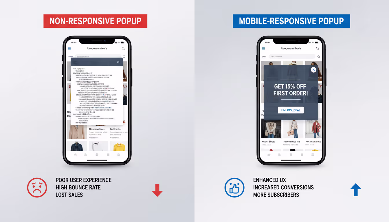The Impact of Mobile Responsive Popups