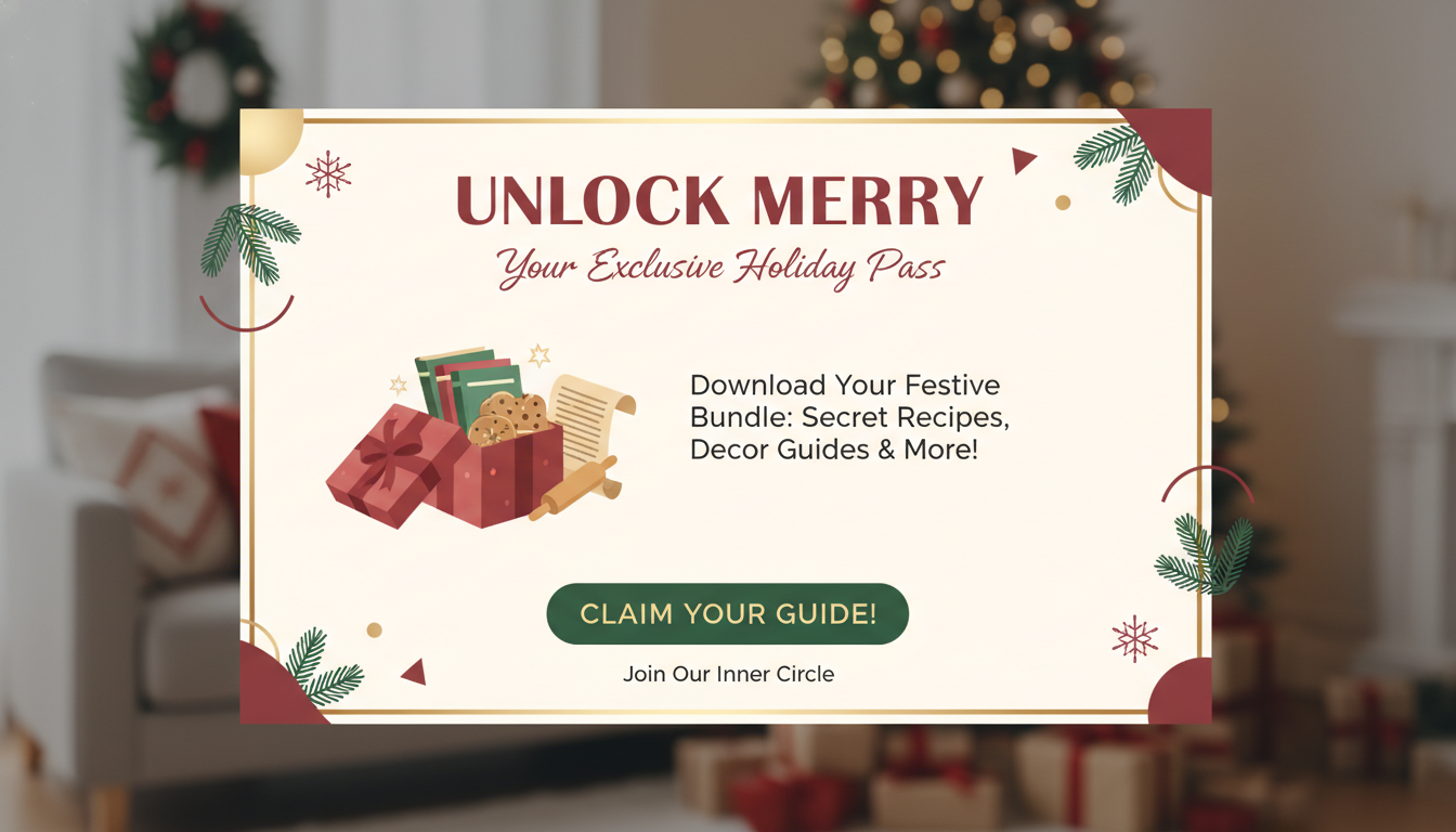 Exclusive Holiday Content for Subscribers