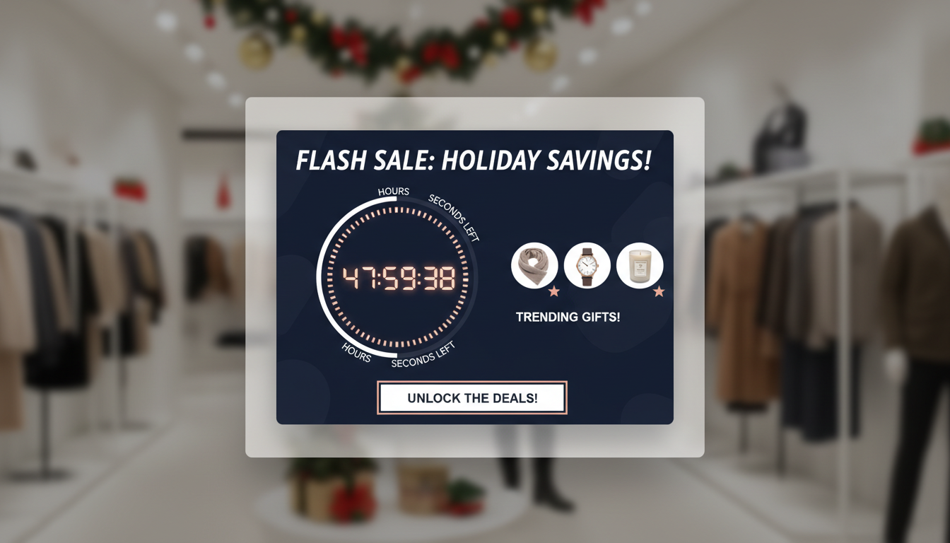 Countdown Timer for Last-Minute Deals