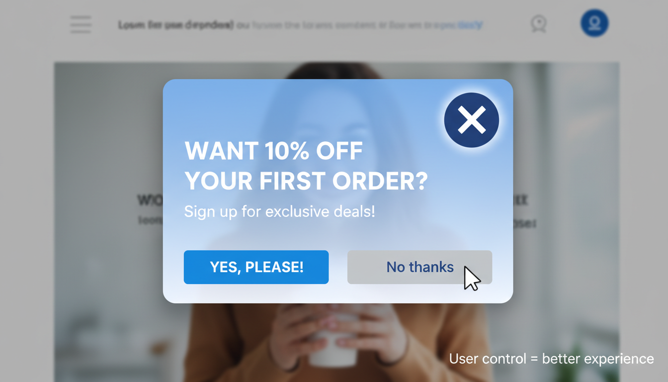Provide Easy Exit Options