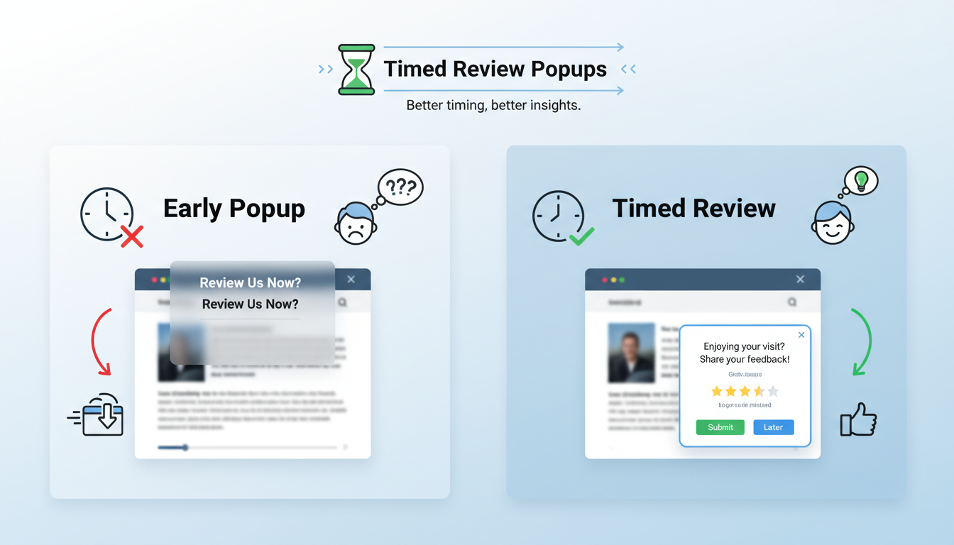 Timed Review Popups ⏳