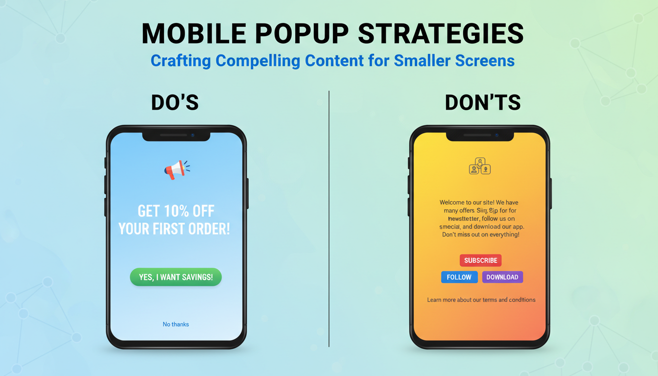 Content Strategies for Mobile Popups