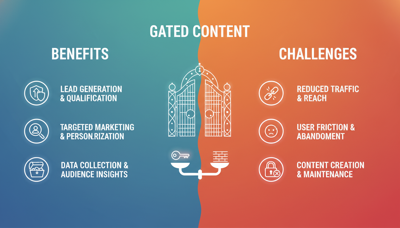 Benefits and Challenges of Gated Content