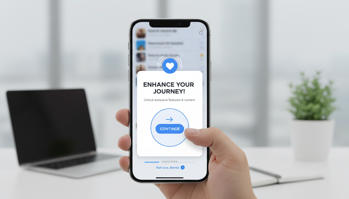 User Experience Design for Mobile Popups