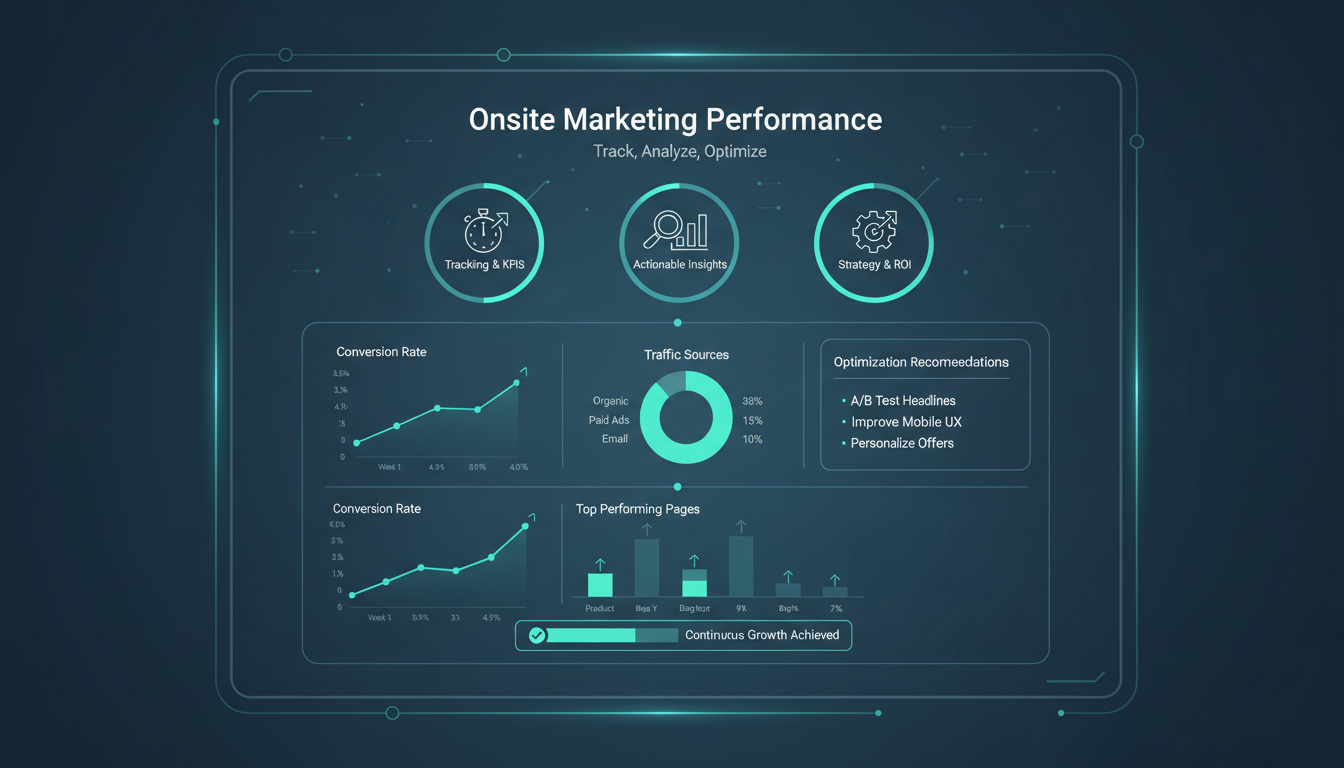 Measuring and Analyzing Onsite Marketing Performance