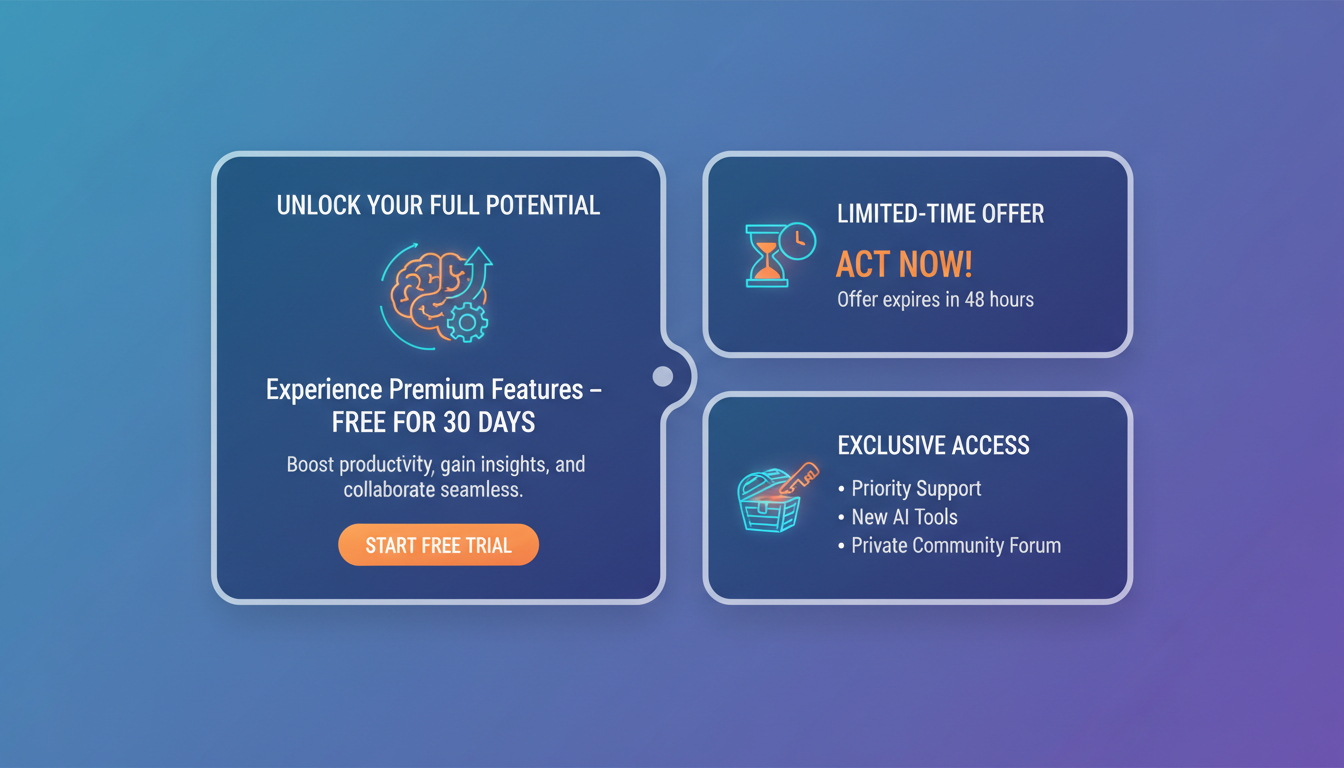 Crafting Compelling Offers for Free Trials