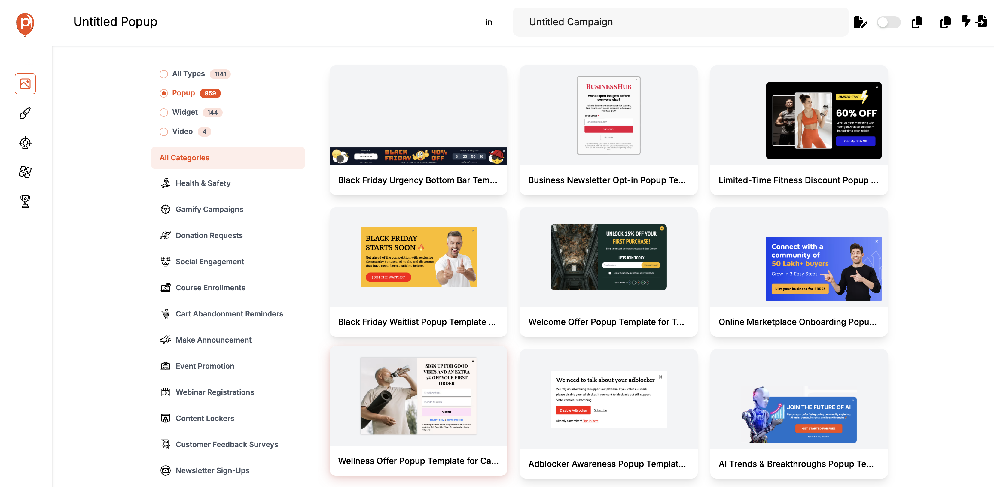 Customize Your Popup