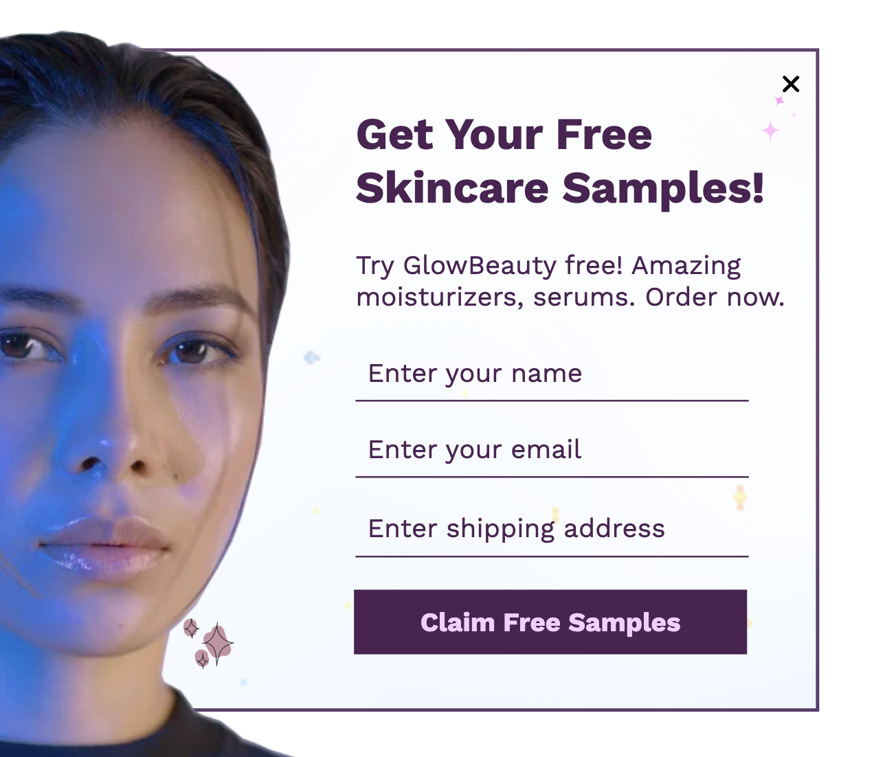 Key Features of Effective Free Sample Popups