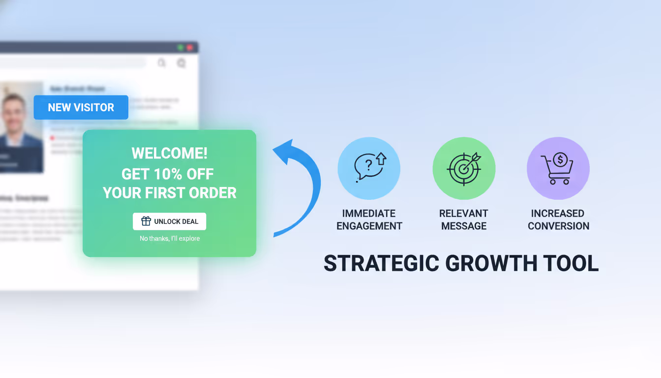 Understanding the Value of First-Time Visitor Popups