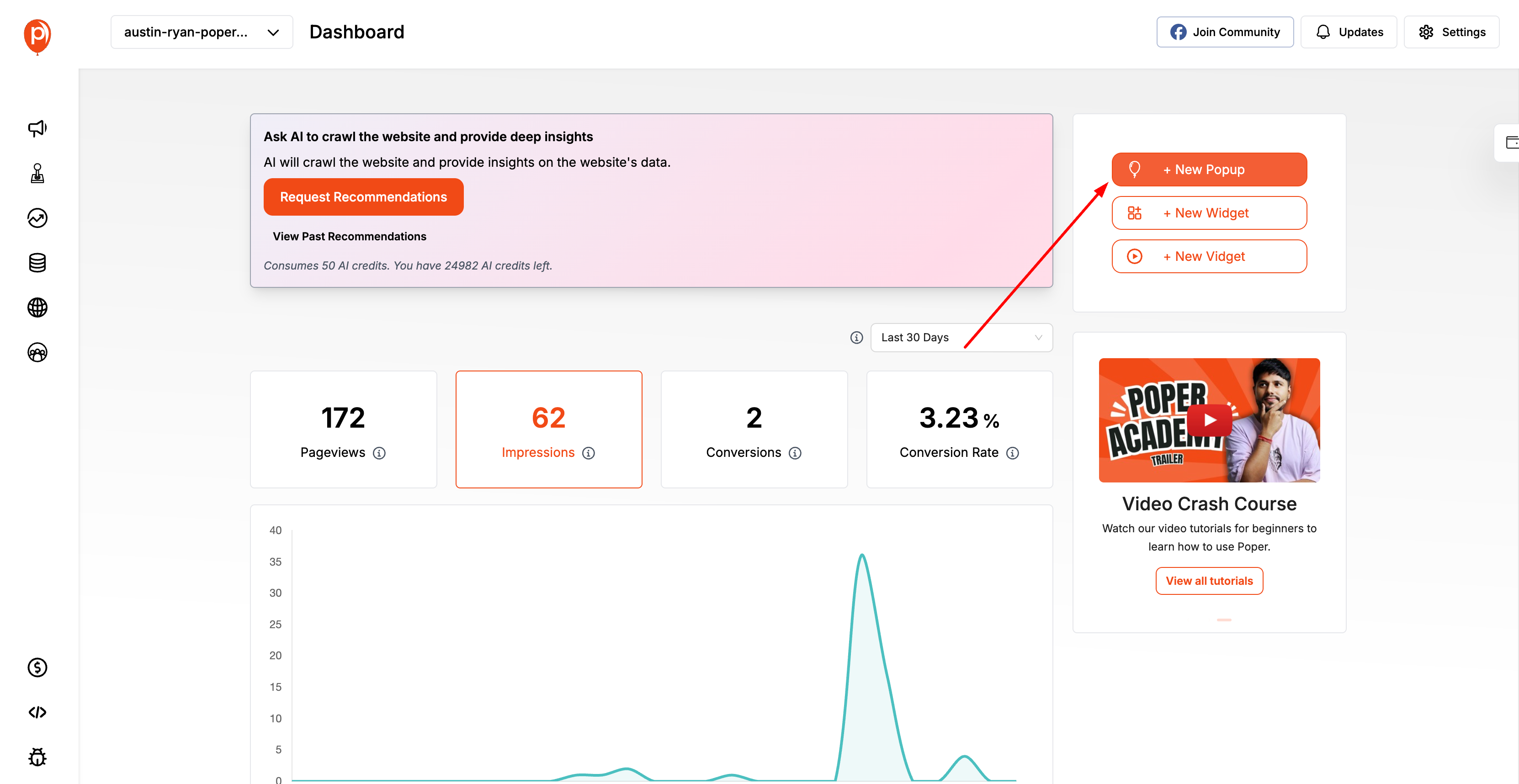 Log Into Your Poper Account