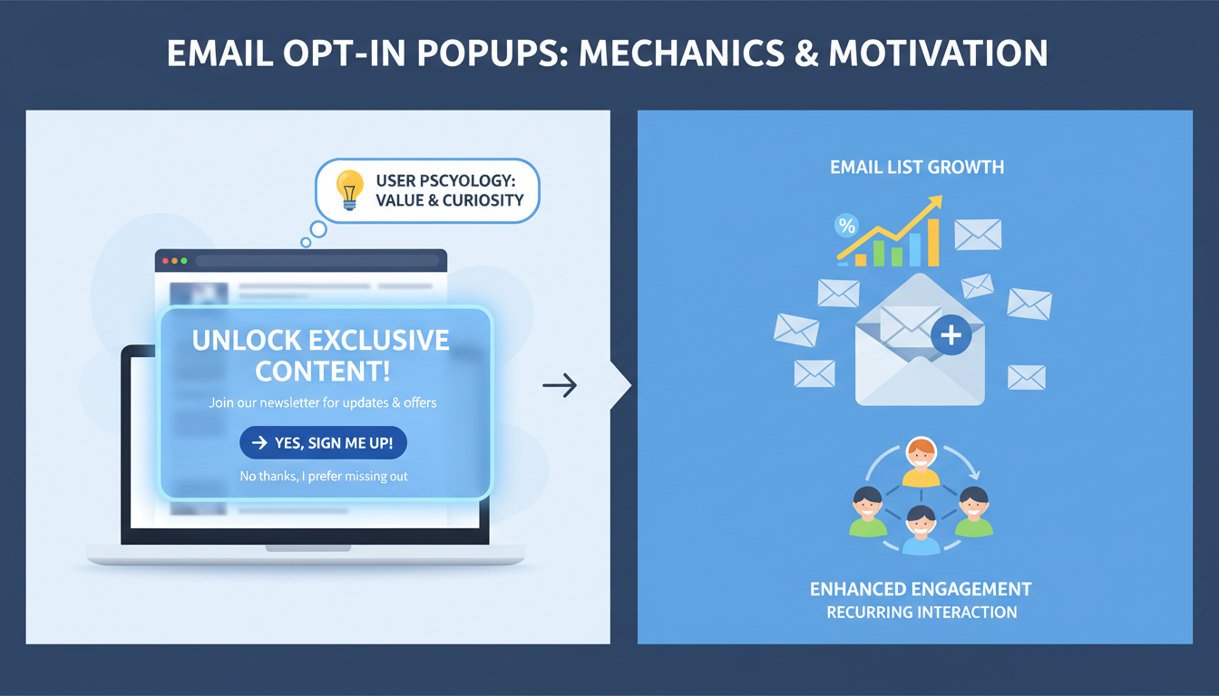 Understanding Email Opt-in Popups