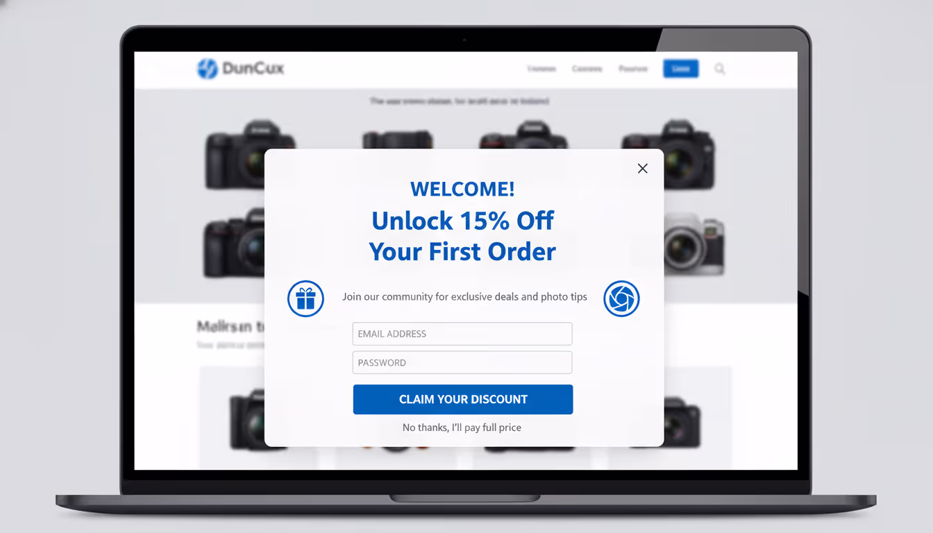 Designing Effective First-Time Visitor Popups