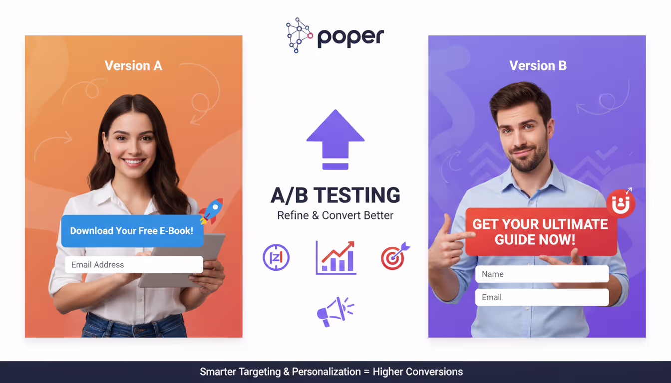 Advanced Features in Poper for Lead Magnets