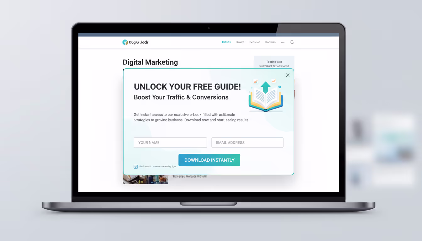 Designing Your Lead Magnet Popup