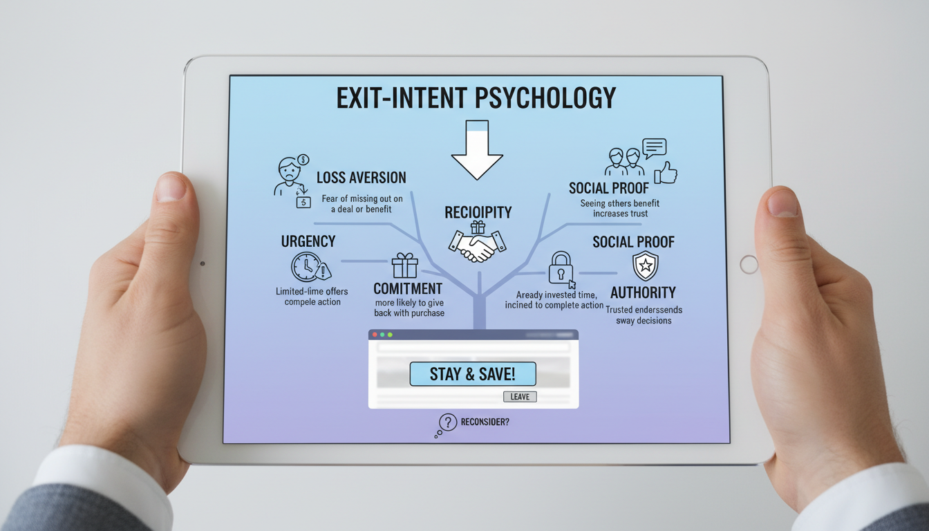 The Psychology Behind Exit-Intent Popups