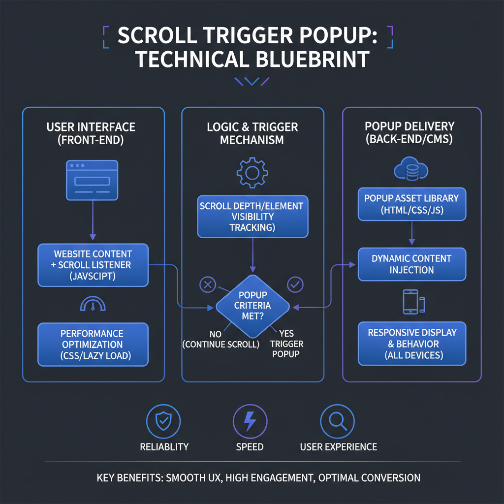 Technical Setup of Scroll Trigger Popups