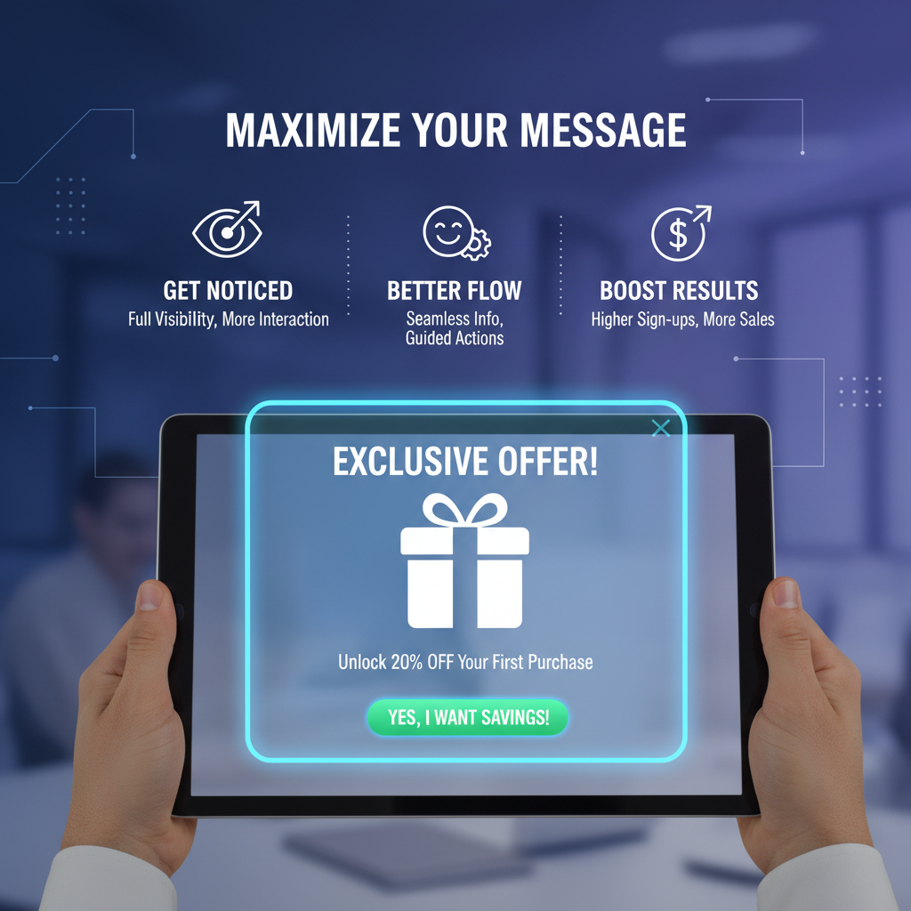 Benefits of Using Full Screen Popups