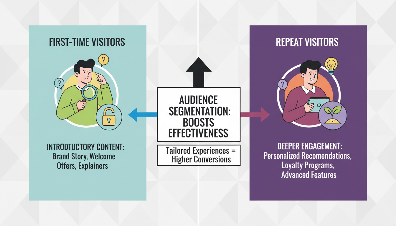 Importance of Distinguishing Between First-Time and Repeat Visitors