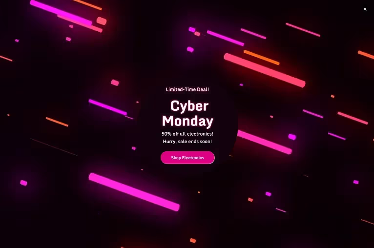 Designing Effective Full Screen Popups