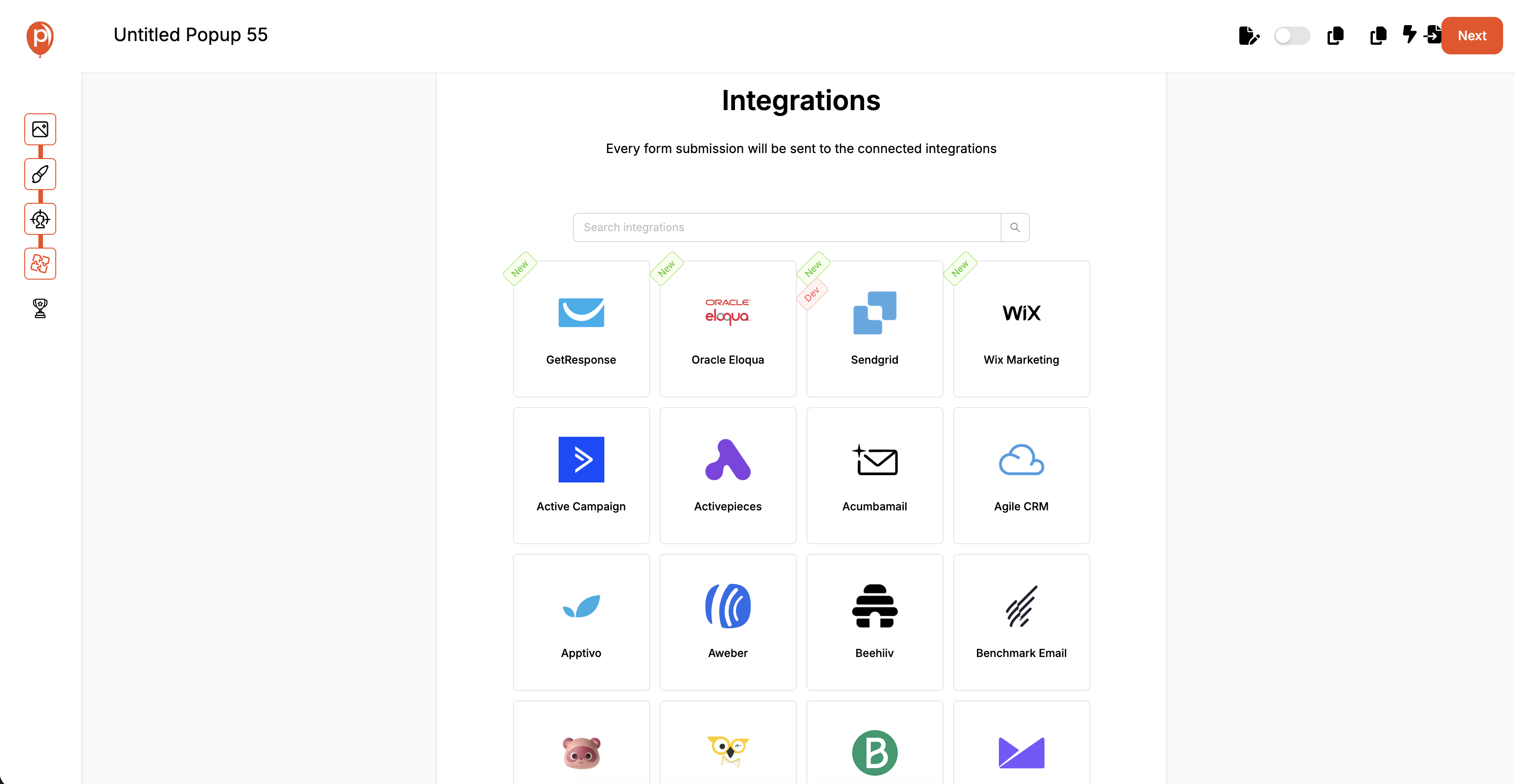 Integrating with Email Marketing Tools Integrating with Email Marketing Tools