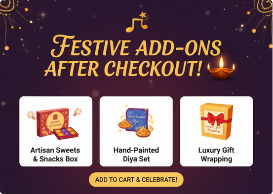 Suggest Festive Add-Ons After Checkout