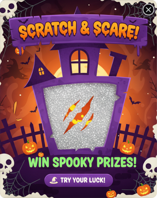 Scratch-to-Win Popup Scratch-to-Win Popup