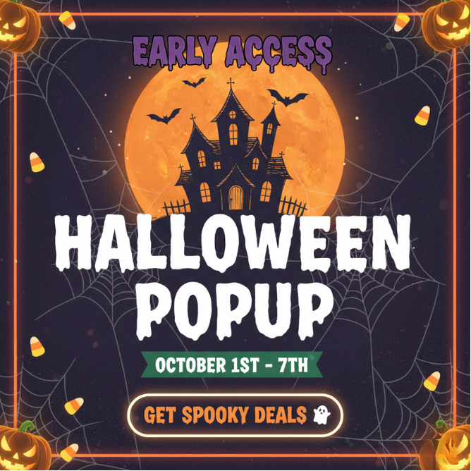 Early Access Halloween Popup