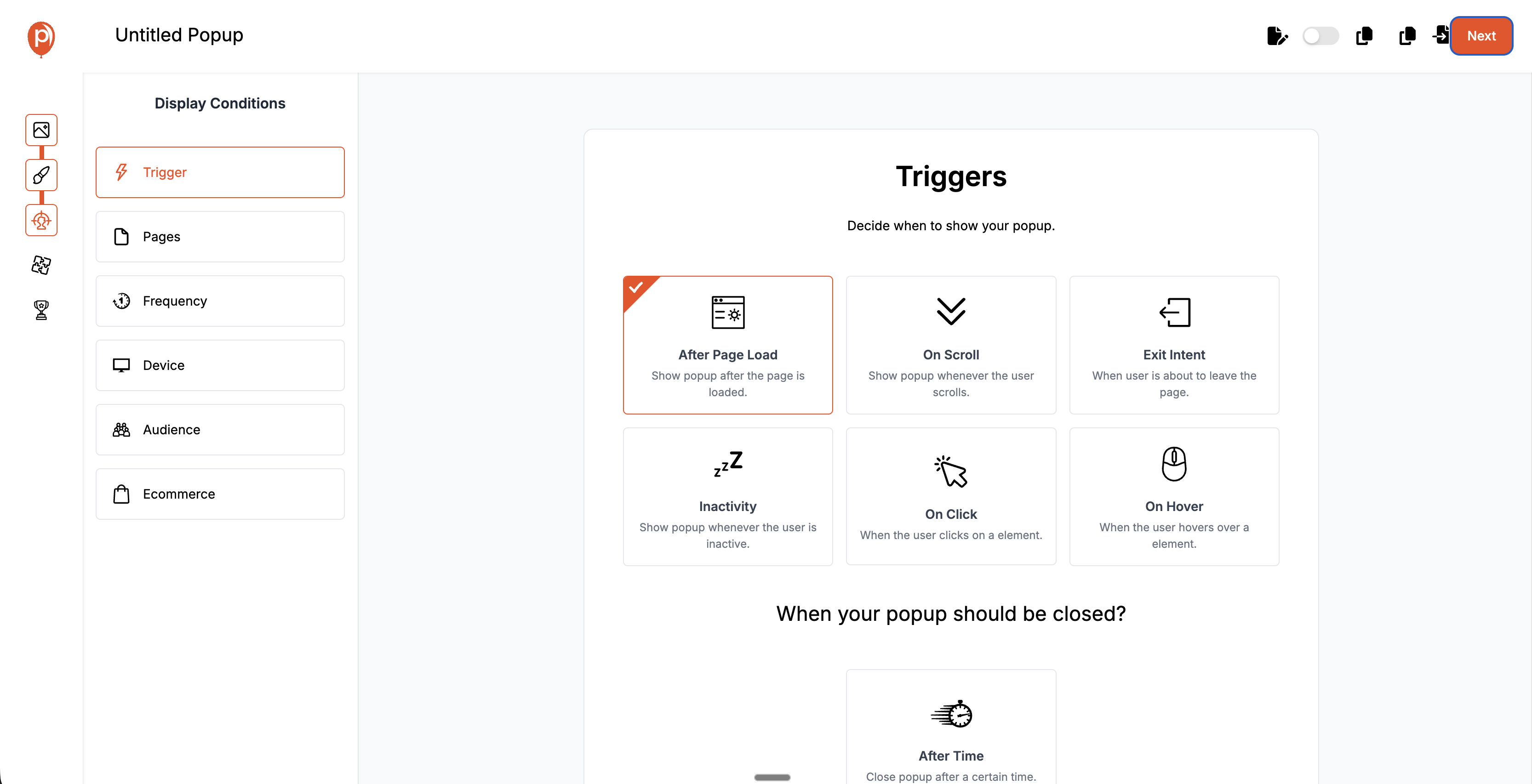 Setting Up Triggers and Targeting