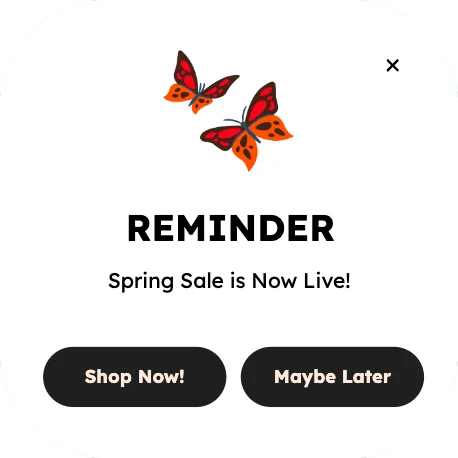 Click-Triggered Popups