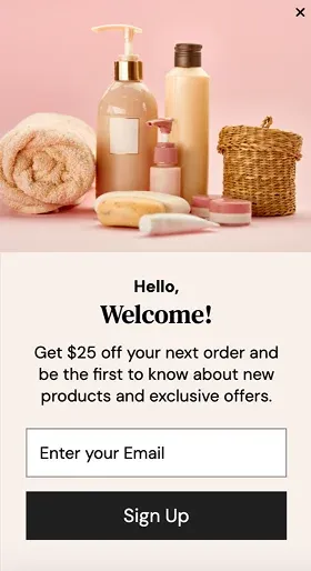 Incentive-Based Popups