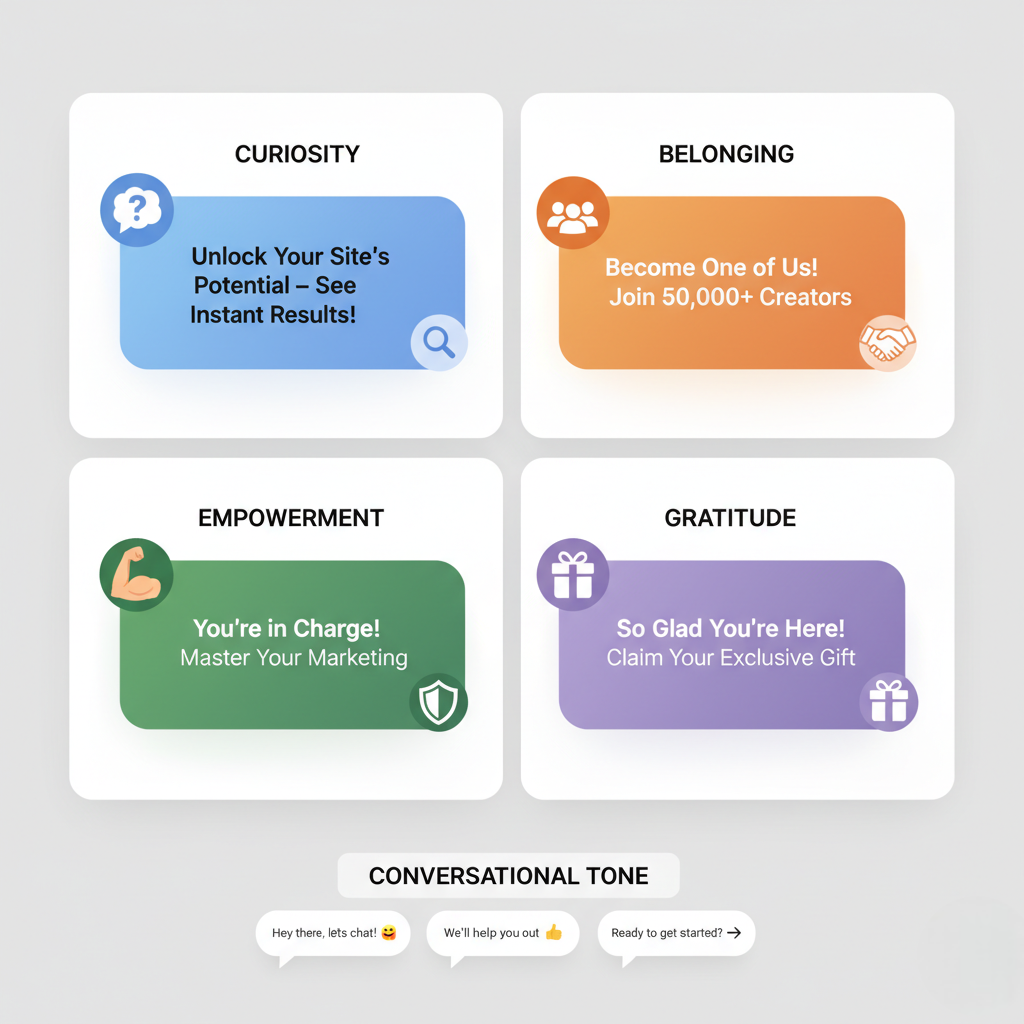 Using Emotional and Conversational Triggers